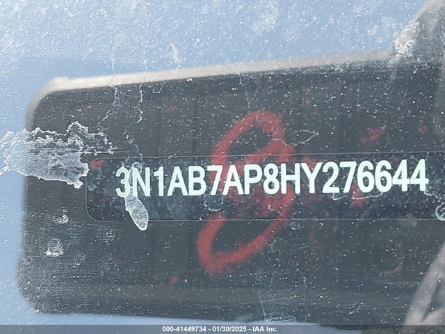 3N1AB7AP8HY276644 Nissan SENTRA SV