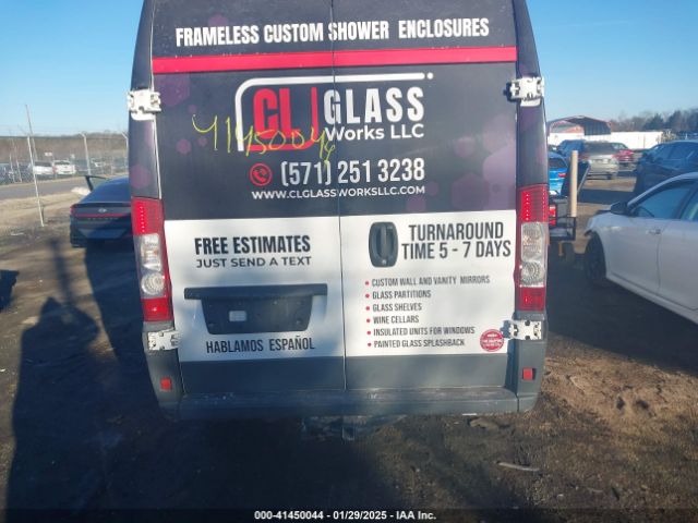 3C6TRVCG3JE112834 RAM Promaster 2500 High Roof 136 Wb