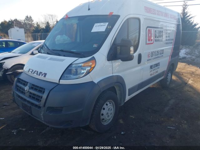 3C6TRVCG3JE112834 RAM Promaster 2500 High Roof 136 Wb