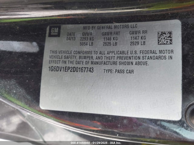 2013 CADILLAC CTS-V 1G6DV1EP2D0167743 Photo 8