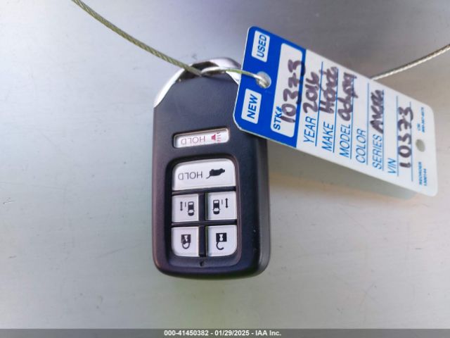 5FNRL5H62GB007208 Honda Odyssey Ex-l