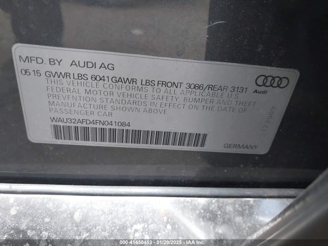 2015 AUDI A8 L WAU32AFD4FN041084 Photo 8