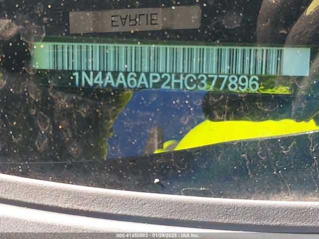 1N4AA6AP2HC377896 Nissan Maxima 3.5 Platinum/3.5 S/3.5 Sl/3.5 Sr/3.5 Sv