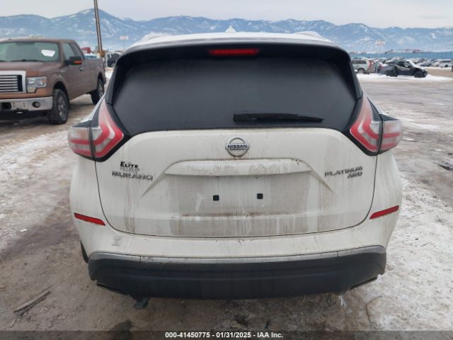 5N1AZ2MH6FN218442 Nissan Murano Platinum/s/sl/sv