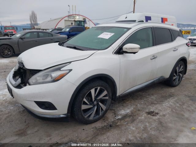 5N1AZ2MH6FN218442 Nissan Murano Platinum/s/sl/sv
