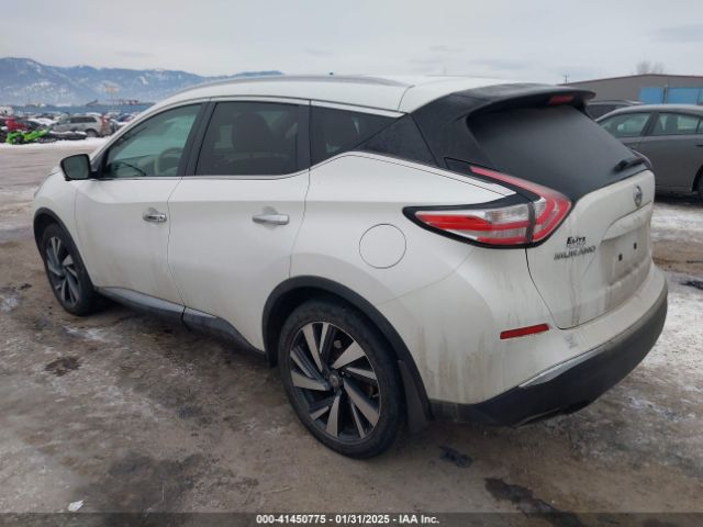 5N1AZ2MH6FN218442 Nissan Murano Platinum/s/sl/sv