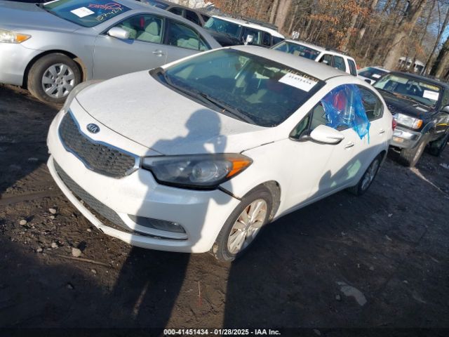 KNAFX4A8XE5154918 KIA FORTE EX