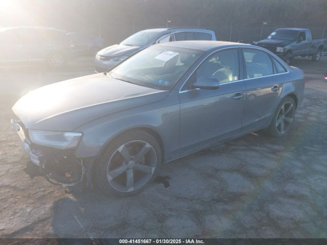 2013 AUDI A4 WAUEFAFL3DN047850 Photo 1