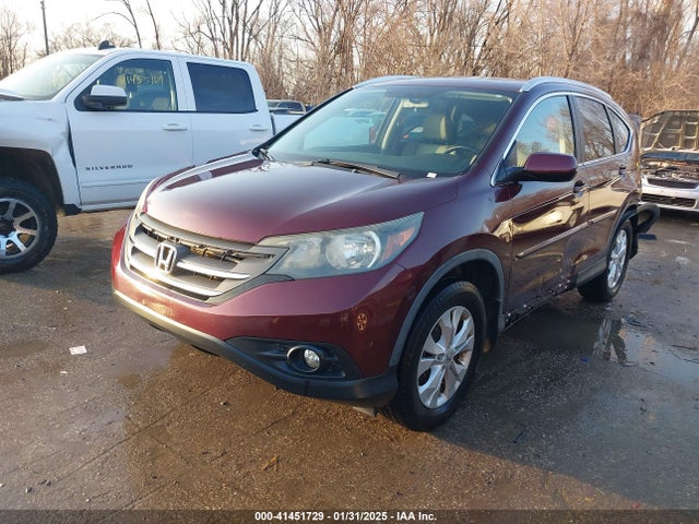 Honda Cr-v Ex-l 2014 5J6RM4H78EL036975 Image 2