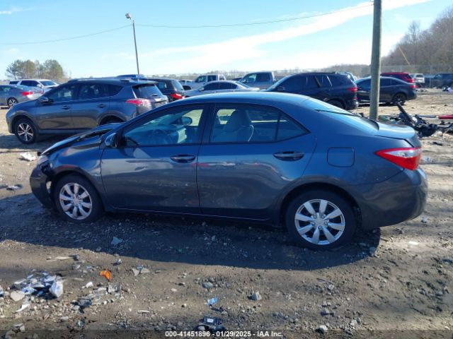 2T1BURHEXGC724179 Toyota COROLLA LE