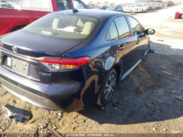 JTDEAMDE5MJ030790 Toyota Corolla Hybrid Le