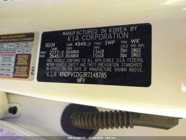 KNDPVCDG3R7148785 KIA Sportage Hybrid Ex