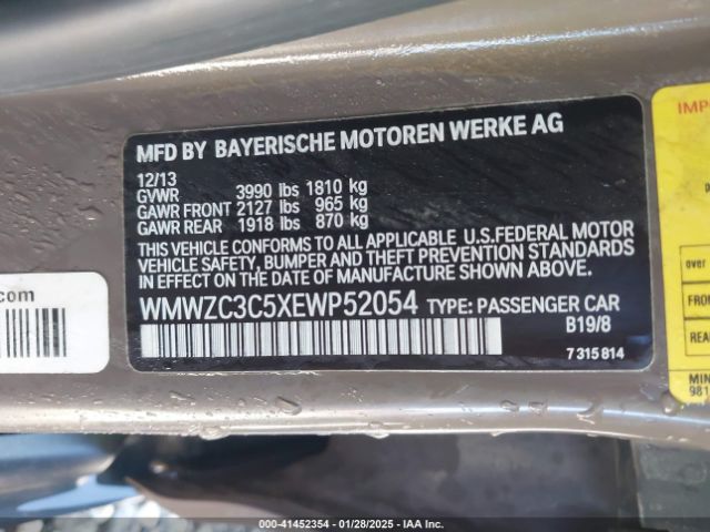WMWZC3C5XEWP52054 Mini Countryman Cooper S
