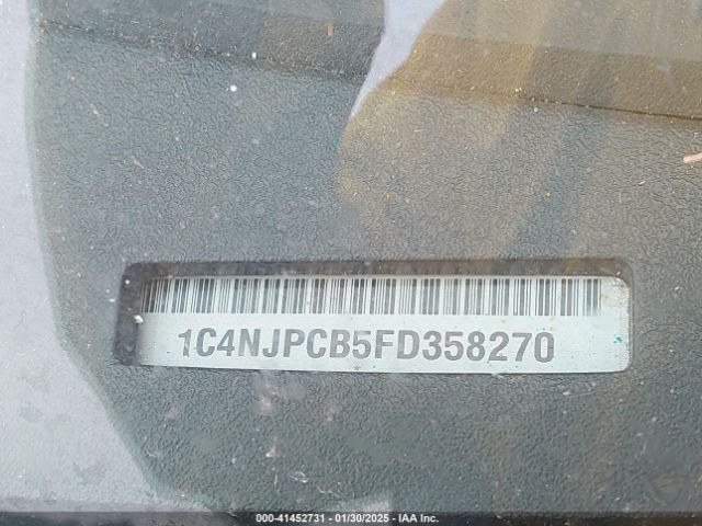 1C4NJPCB5FD358270 Jeep Patriot Limited
