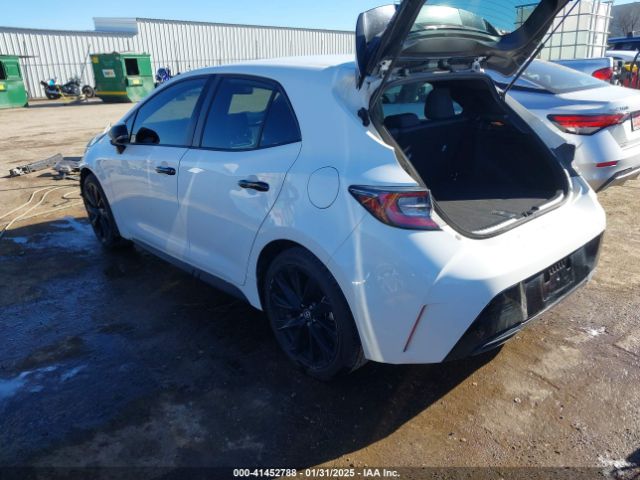 JTND4RBE7L3098607 Toyota Corolla Se Nightshade Edition