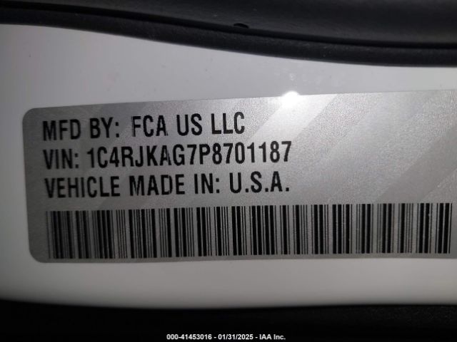2023 JEEP GRAND CHEROKEE L 1C4RJKAG7P8701187 Photo 8