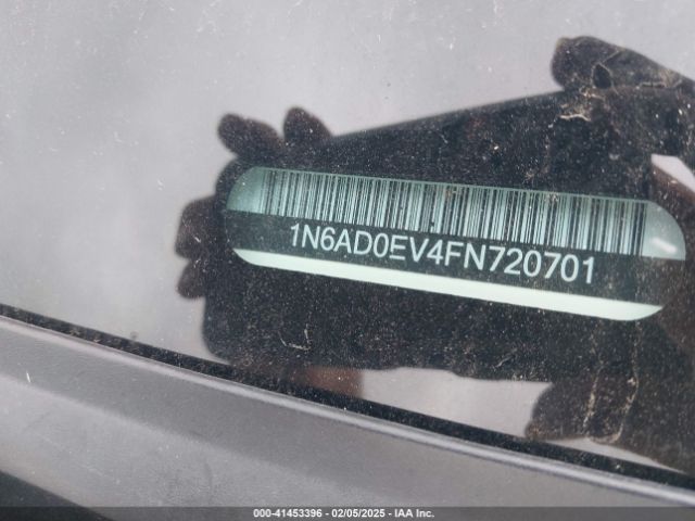 1N6AD0EV4FN720701 Nissan Frontier Pro-4x