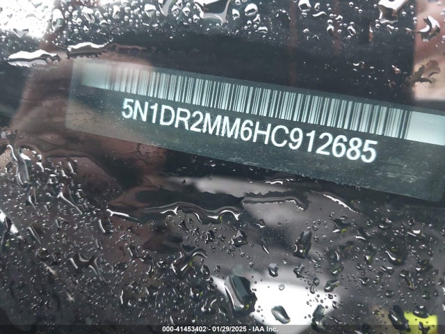 Nissan Pathfinder Sv 2017 5N1DR2MM6HC912685 Image 9