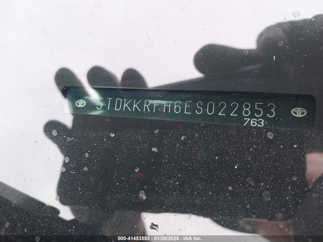 5TDKKRFH6ES022853 Toyota Highlander Xle V6