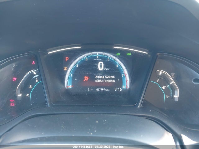 Honda Civic Lx 2019 2HGFC2F63KH544338 Image 7