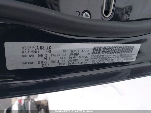 1C4NJRFB8GD724098 Jeep Patriot High Altitude Edition