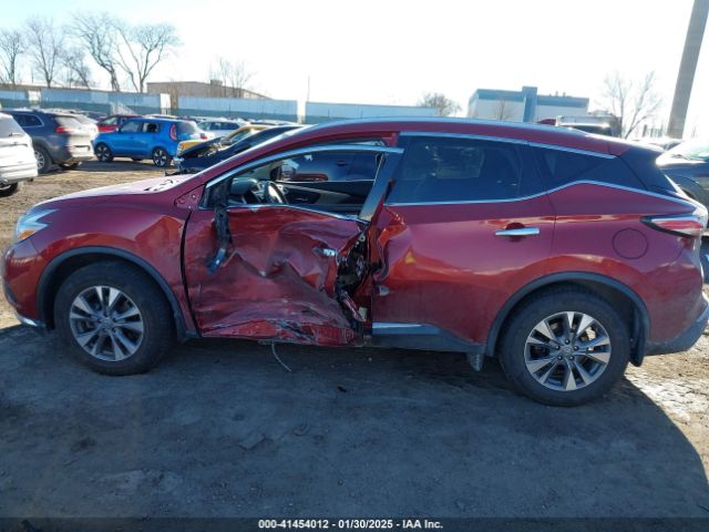 5N1AZ2MHXHN149970 Nissan MURANO SL