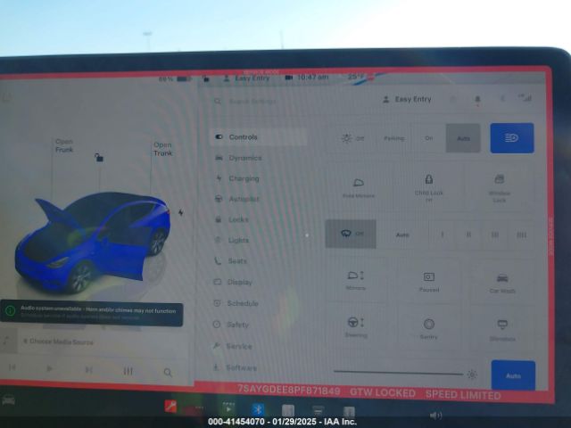 7SAYGDEE8PF871849 Tesla Model Y Awd/long Range Dual Motor All-wheel Drive