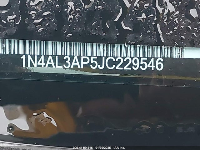 Nissan Altima 2.5 Sr 2018 1N4AL3AP5JC229546 Image 9