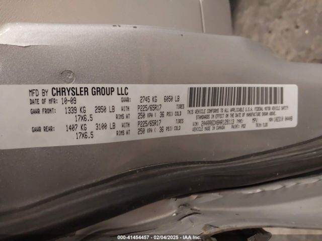 2010 CHRYSLER TOWN & COUNTRY 2A4RR6DX8AR129113 Photo 8