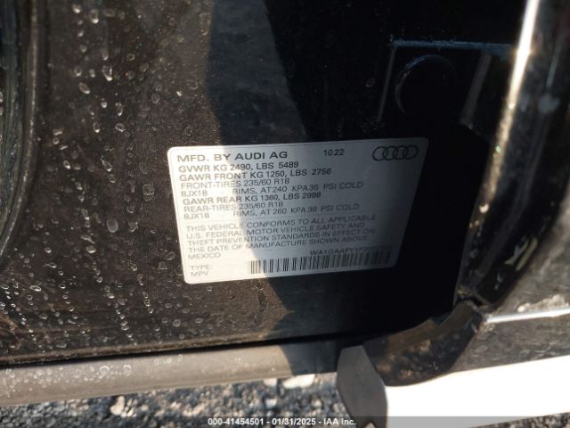 WA1GAAFY1P2052745 Audi Q5 Premium 45 Tfsi S Line Quattro