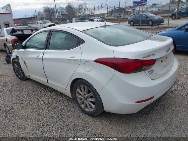 5NPDH4AE5FH550625 Hyundai ELANTRA SE