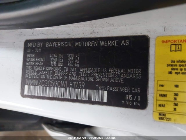 2012 MINI COOPER S COUNTRYMAN WMWZC3C59CWL81739 Photo 8