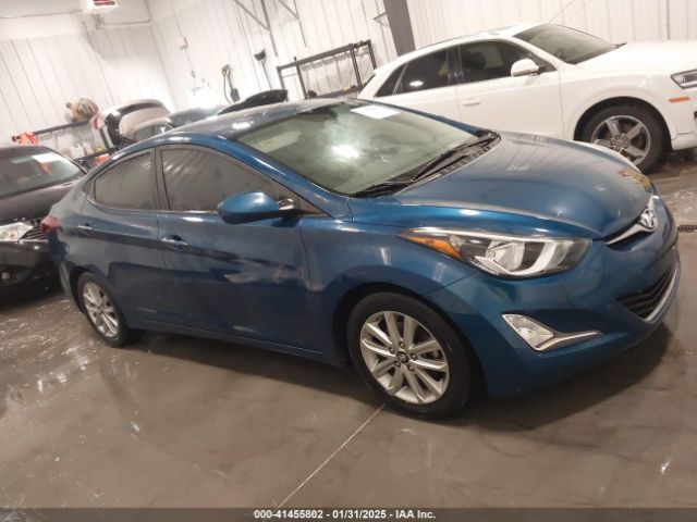 KMHDH4AE6GU519841 Hyundai ELANTRA SE