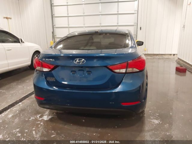 KMHDH4AE6GU519841 Hyundai ELANTRA SE