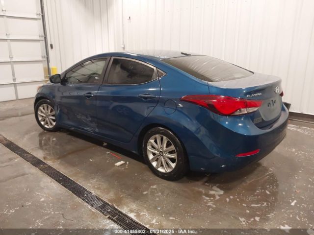 KMHDH4AE6GU519841 Hyundai ELANTRA SE