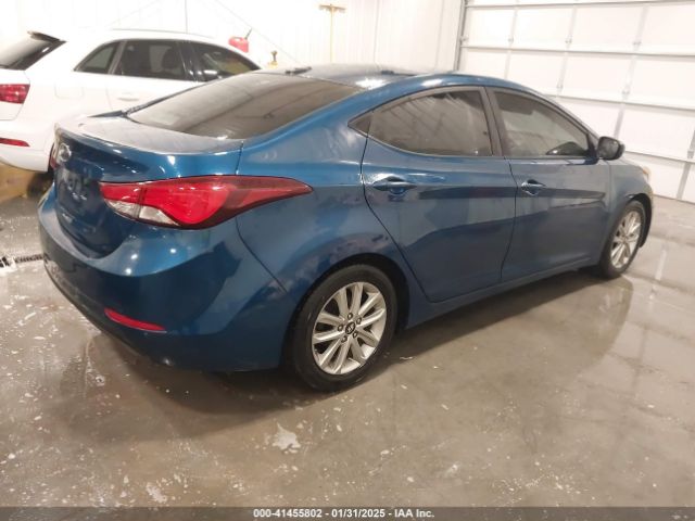 KMHDH4AE6GU519841 Hyundai ELANTRA SE