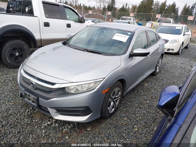 Honda Civic Lx 2017 2HGFC2F55HH535933 Image 2