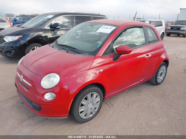 2012 FIAT 500 3C3CFFAR4CT313303 Photo 1