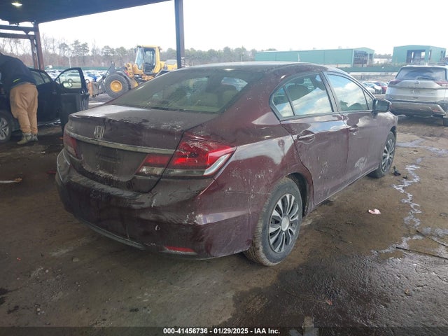 Honda Civic Lx 2015 2HGFB2F54FH503975 Image 4