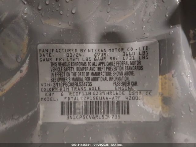 2024 NISSAN KICKS 3N1CP5CV8RL534735 Photo 8