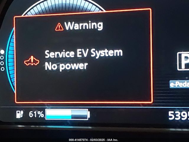 1N4AZ1CP8JC309889 Nissan Leaf Sl