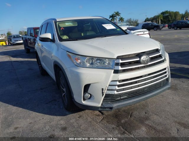 5TDJZRFH4JS544222 Toyota Highlander Xle