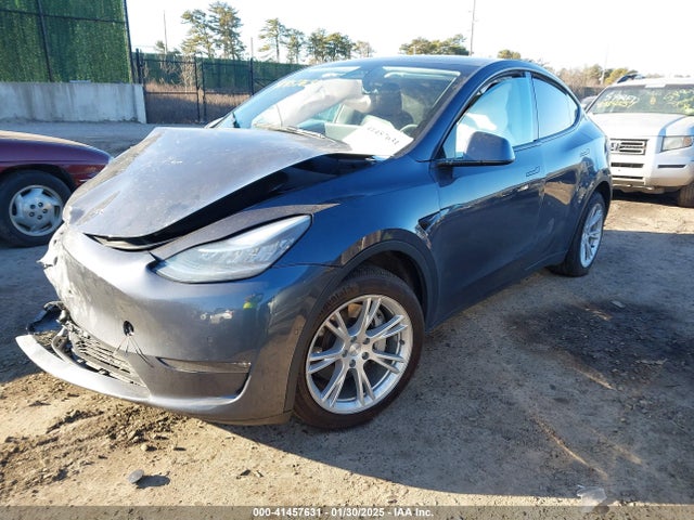 2021 TESLA MODEL Y 5YJYGDEE7MF201086 Photo 1