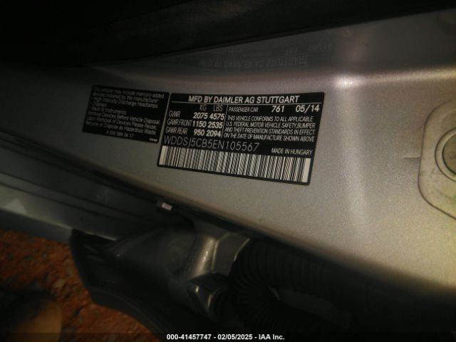 WDDSJ5CB5EN105567 Mercedes-Benz Cla 45 Amg 4matic