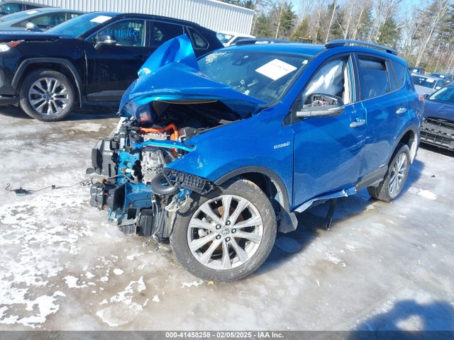 2017 Toyota Rav4 Hybrid Limited მანქანა იყიდება აუქციონზე, vin: JTMDJREV9HD143122, აუქციონის ნომერი: 41458258