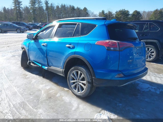 2017 Toyota Rav4 Hybrid Limited მანქანა იყიდება აუქციონზე, vin: JTMDJREV9HD143122, აუქციონის ნომერი: 41458258