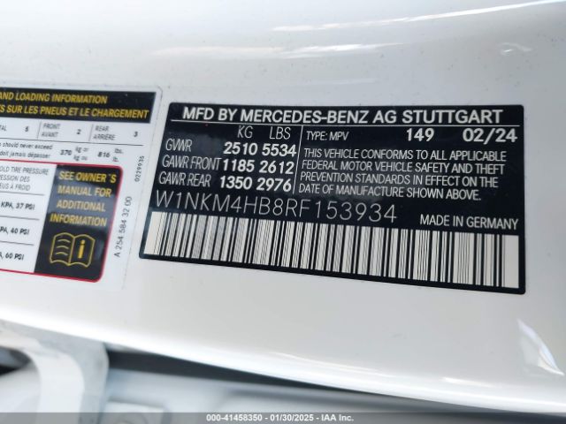 2024 MERCEDES-BENZ GLC W1NKM4HB8RF153934 Photo 8