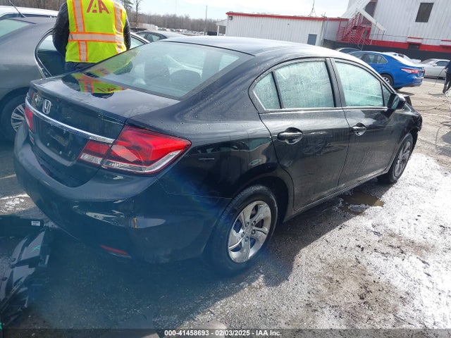 Honda Civic Lx 2014 2HGFB2F55EH540032 Image 4
