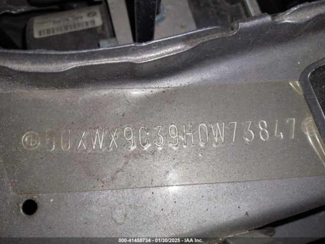 5UXWX9C39H0W73847 BMW X3 Xdrive28i