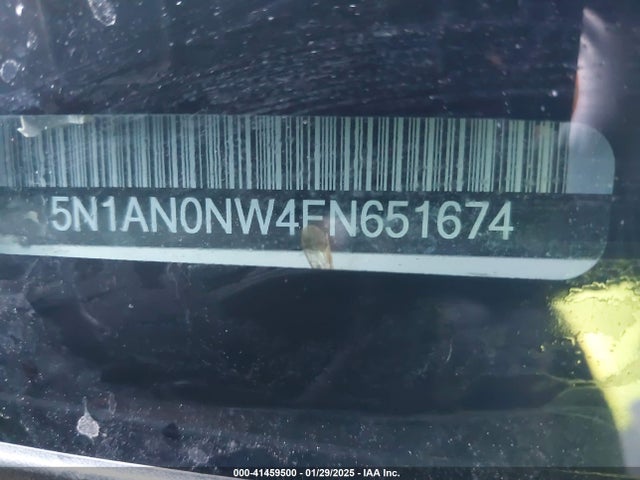 5N1AN0NW4FN651674 Nissan Xterra Pro-4x
